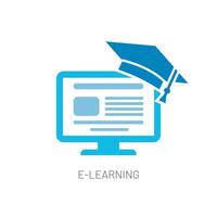 Webinar Online Learning Icon Isolated vector