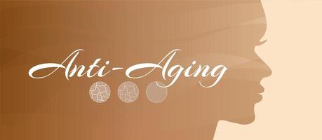 Anti-Aging Background Illustration vector