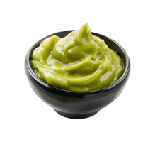 asiatico salsa ciotola di wasabi isolato png