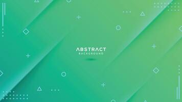 Abstract green background with scratches effect vector