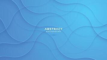 Modern abstract blue light background vector