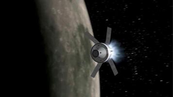 vaisseaux spatiaux atterrissage sur planète Terre, video