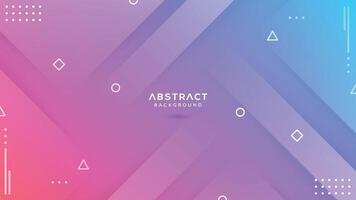 Abstract dynamic colorful shape light and shadow background vector