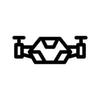 Drone Icon Symbol Design Illustration vector