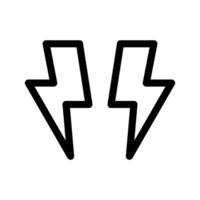 eléctrico icono símbolo diseño ilustración vector