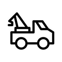 Tow Truck Icon Symbol Design Illustration vector