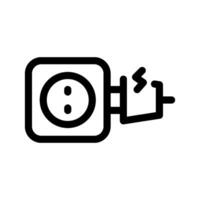 Plug Icon Symbol Design Illustration vector