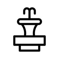 Fountain Icon Symbol Design Illustration vector