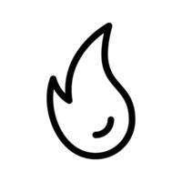 Fire Icon Symbol Design Illustration vector