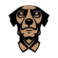 dog art funny design vector