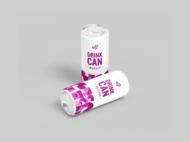 Drink Can Mockup Suitable for Soda Juice Milk Coffee or Any Iceable Drink - Mock up for Branding psd