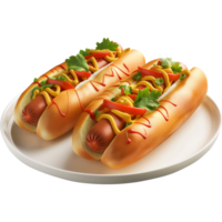 West Virginia Style Hot Dog Recipe illustration png