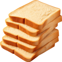 Brot - - geschnitten Brot isoliert auf ein transparent Hintergrund png