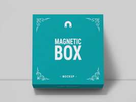 realistico magnetico scatola modello - piccolo medio grande dimensione regalo scatola confezione design per il branding psd