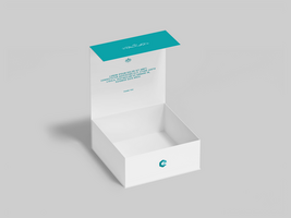 realistico magnetico scatola modello - piccolo medio grande dimensione regalo scatola confezione design per il branding psd