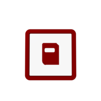 Business icon 3D render png