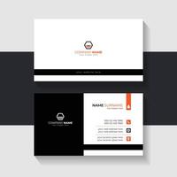 New Business Card Template Design. Name Card Design. vector