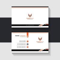 New Business Card Template Design. Name Card Design. vector