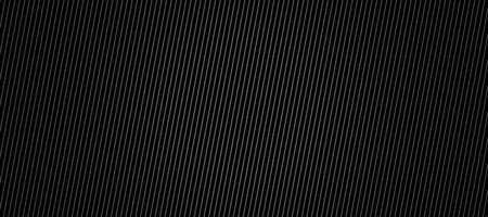 Black abstract background with diagonal white line pattern. vector