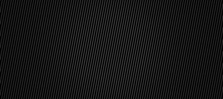 Black abstract background with diagonal white line pattern. vector