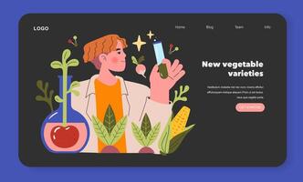 Emerging Ingredients. Flat Illustration vector