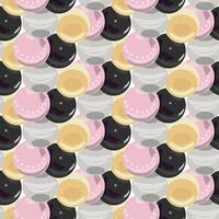 Pearl. Simple seamless pattern. illustration. vector