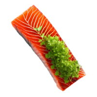 A delectable opah fillet, baked with a teriyaki glaze, delicates sea food, isolated on transparent background png