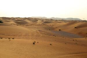 The Judean Desert in the Middle East, located in Israel and the West Bank. photo