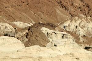 el judeo Desierto en el medio este, situado en Israel y el Oeste banco. foto