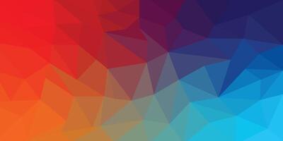 abstract background consisting of triangles. Gradient colorful background. Triangle Geometric Pattern Modern Abstract vector