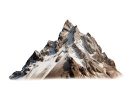 montanha pico isolado png
