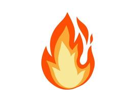 Blaze Fire Burning Background Illustration vector