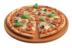 Pizza Fast Food isoliert png