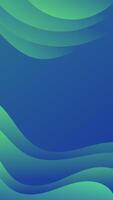 Elevate your visuals with the dynamic green and blue gradient wave background. Suitable for website backgrounds, flyers, posters, and social media posts vector