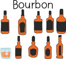 national bourbon day vector