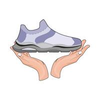 illustration of shoes vector