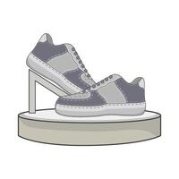illustration of shoes vector