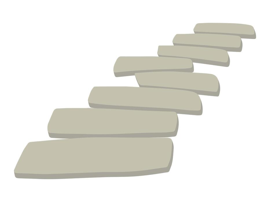 Stone Steps Vector Art, Icons, and Graphics for Free Download