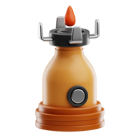 camping gas camping illustration 3d png