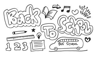 back to school. Good for wrapping paper and website wallpapers. vector