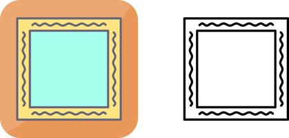 Unique Frame Icon Design vector