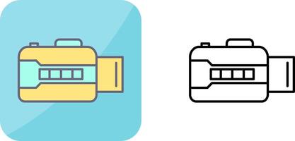 Unique Open Camera Icon Design vector