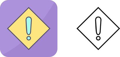 Caution Sign Icon Design vector