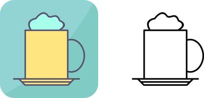 Cappucino Icon Design vector