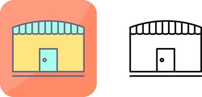 Unique Shop Icon Design vector