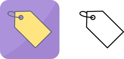 Unique Tag Icon Design vector
