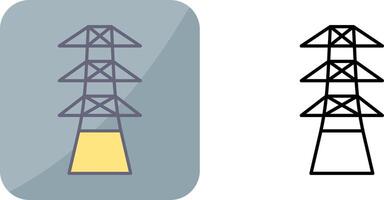 Unique Tower Icon Design vector