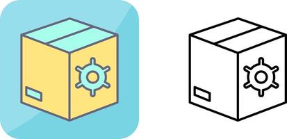 Unique Seo Packages Icon Design vector