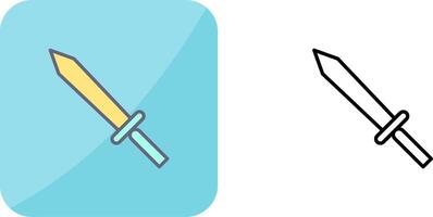 Unique Sword Icon Design vector