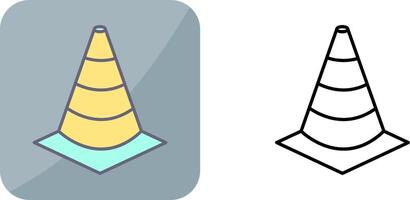 Unique Cone Icon Design vector